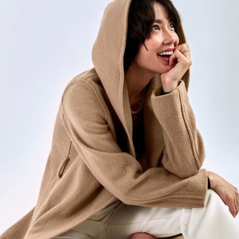 Aritzia Wilfred Acre robe coat - Picture 4 of 7